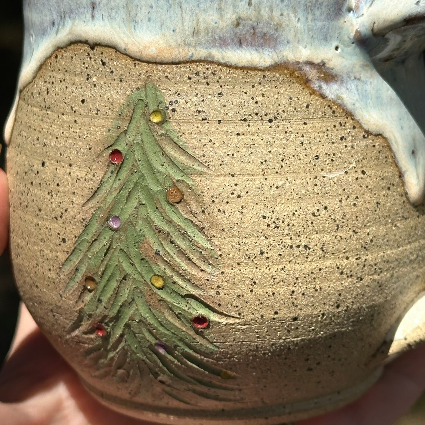 Christmas Mug - Multi-Colored Lights