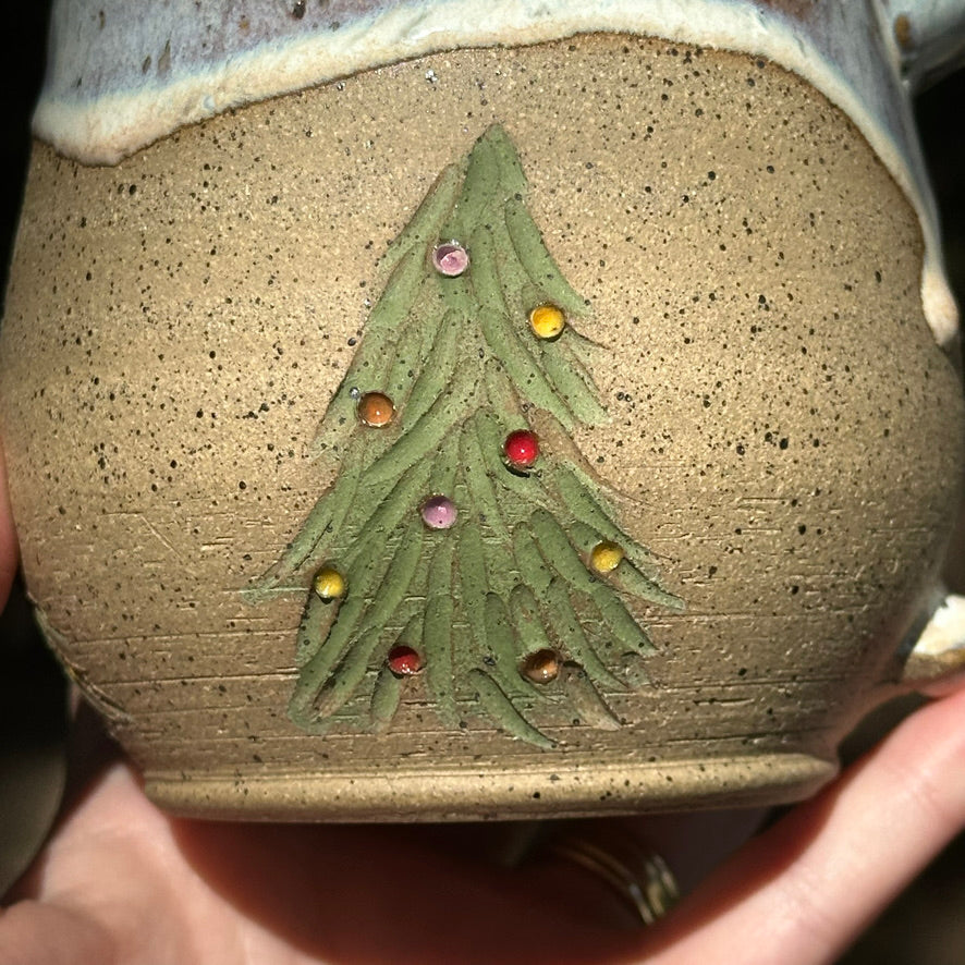 Christmas Mug - Multi-Colored Lights