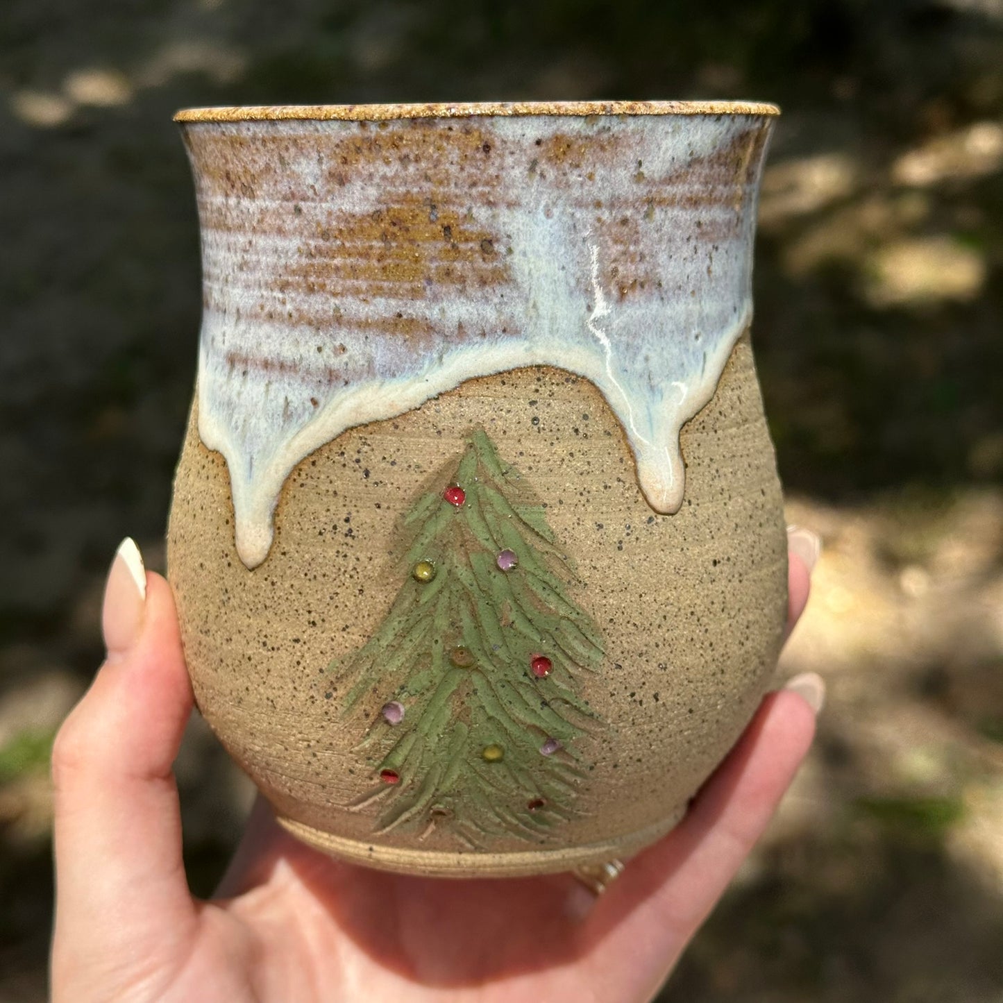 Christmas Mug - Multi-Colored Lights