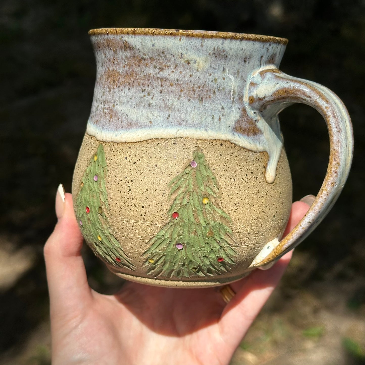 Christmas Mug - Multi-Colored Lights