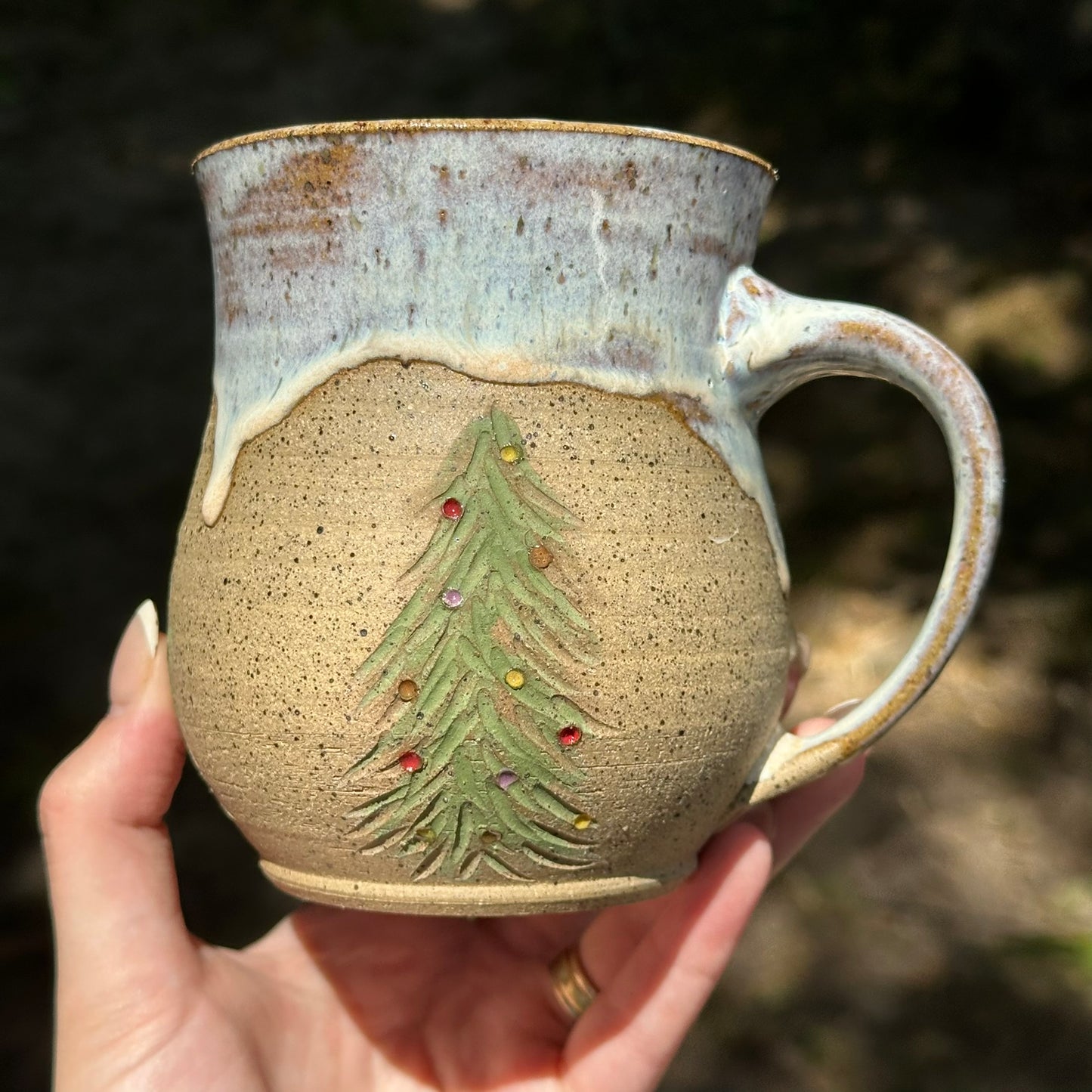 Christmas Mug - Multi-Colored Lights