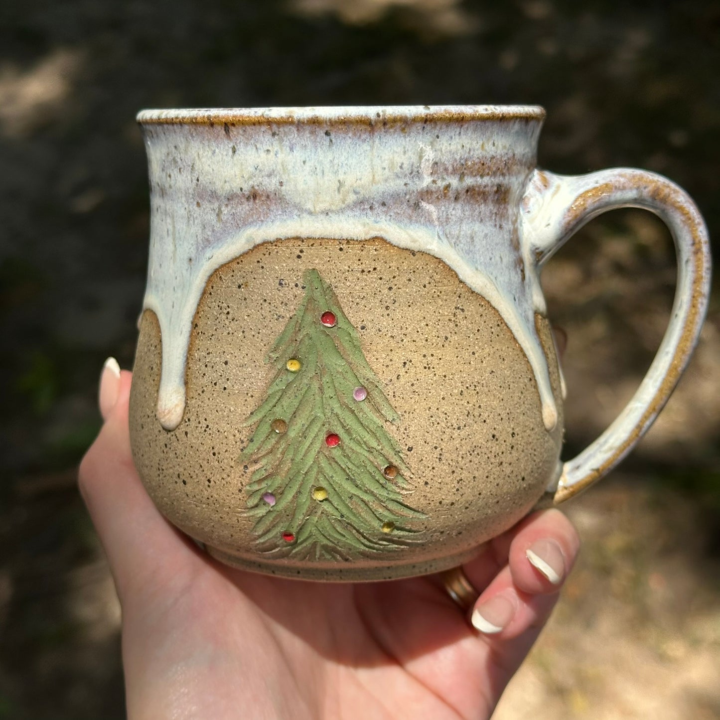 Christmas Mug - Multi-Colored Lights