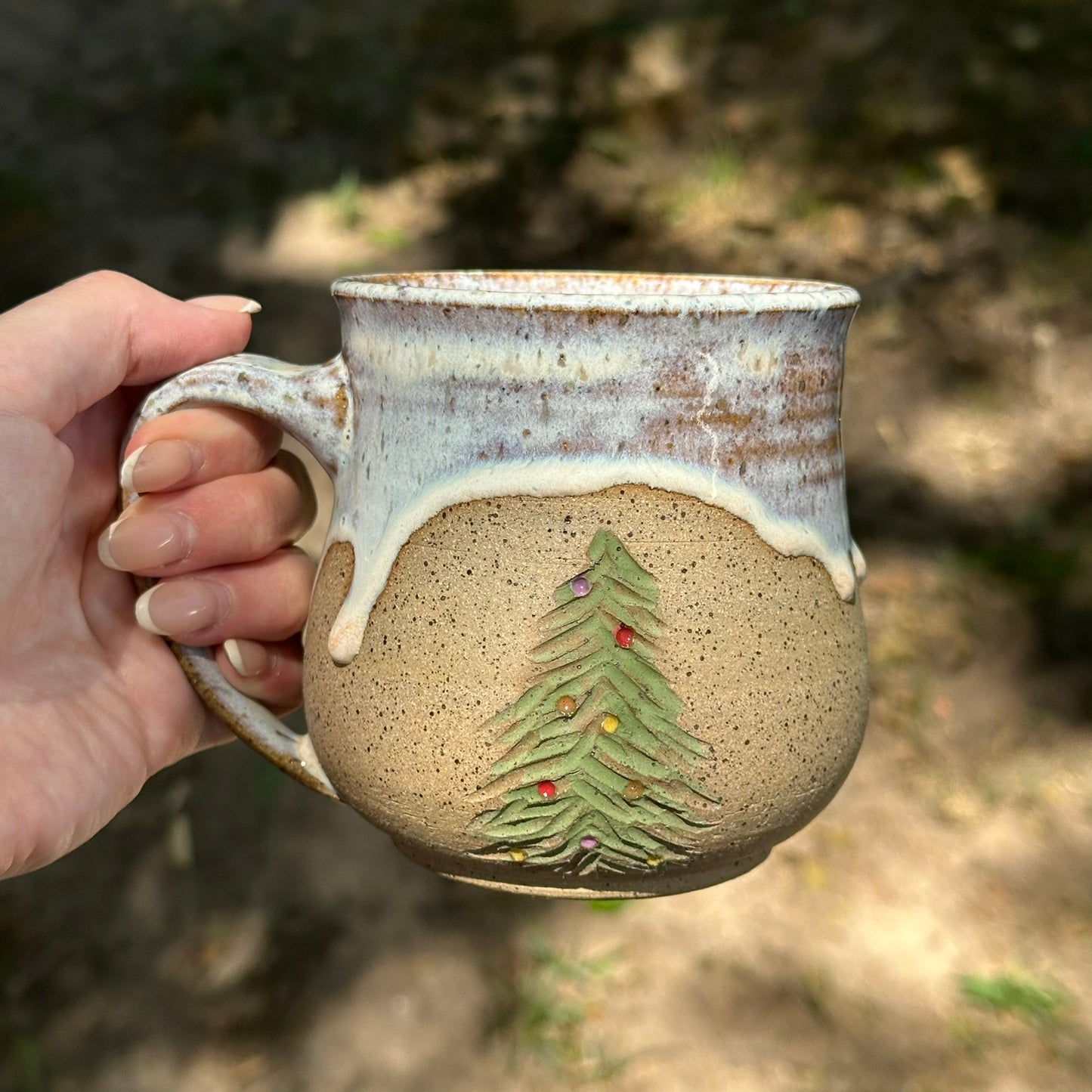 Christmas Mug - Multi-Colored Lights