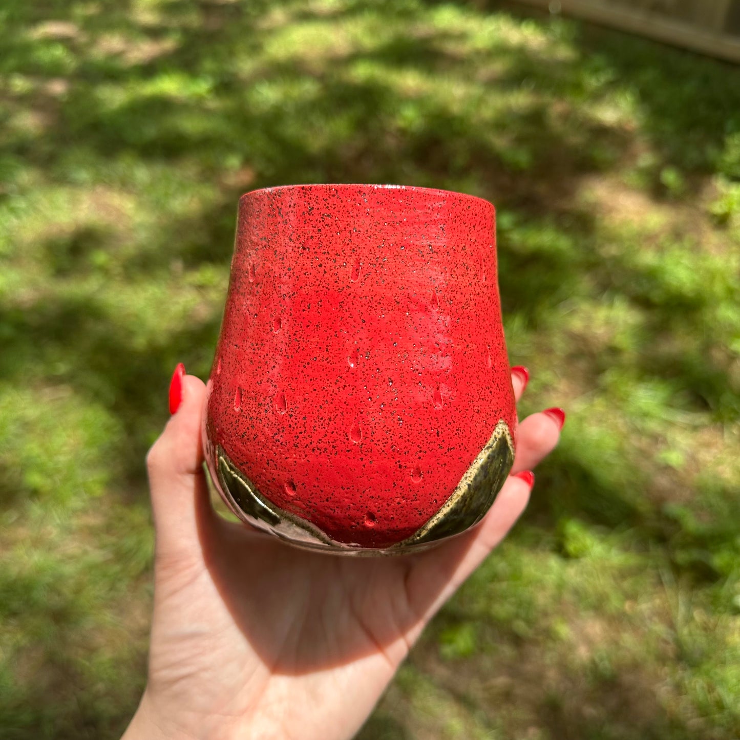 Strawberry Tumbler