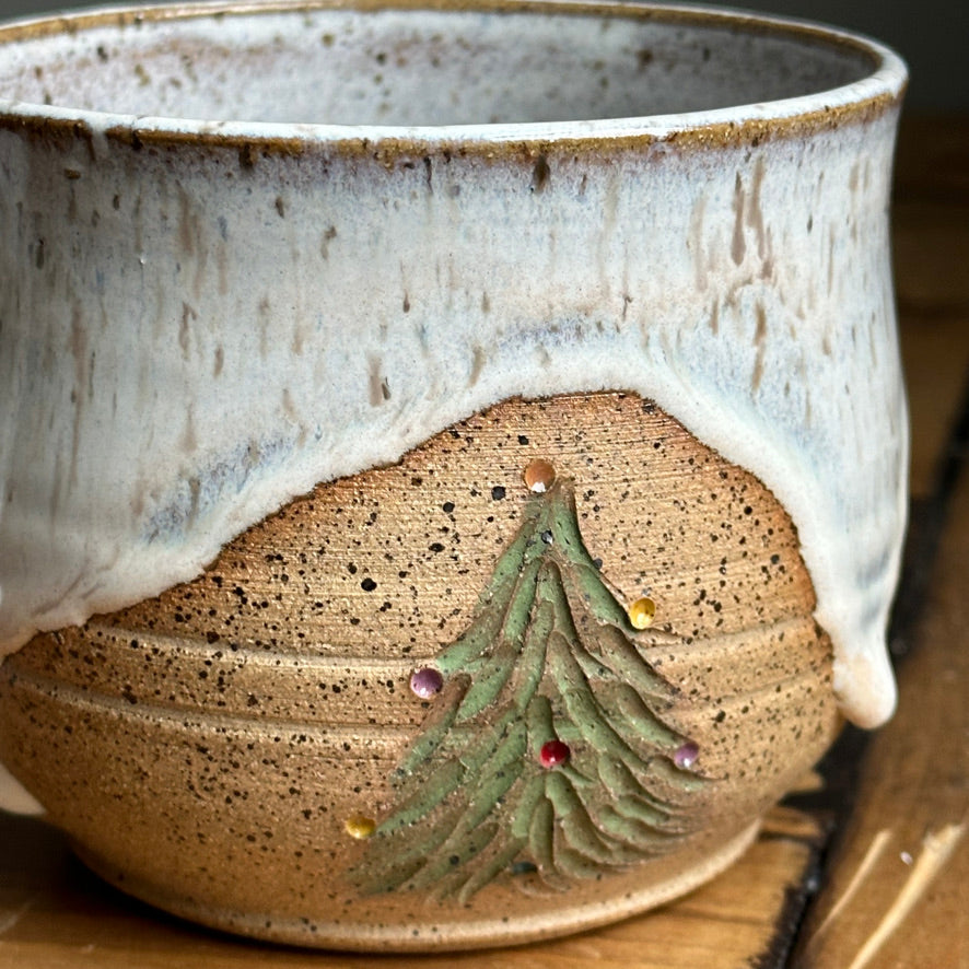 Christmas Mug - Multi-Colored Lights