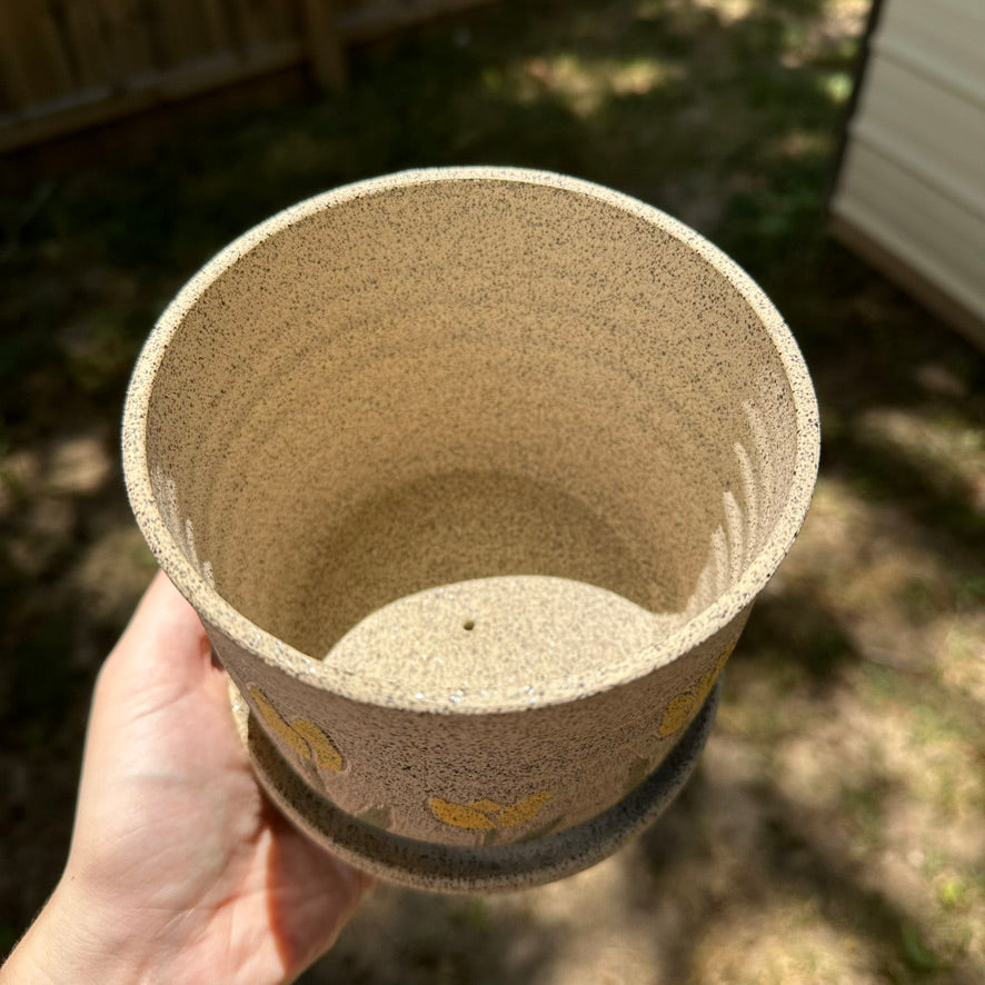 Tulip Planter - Unglazed