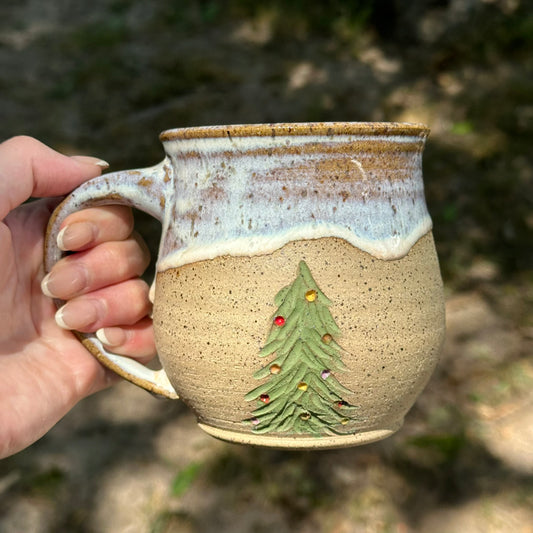 Christmas Mug - Multi-Colored Lights