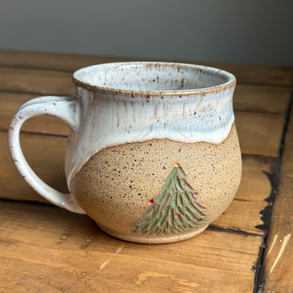 Christmas Mug - Multi-Colored Lights