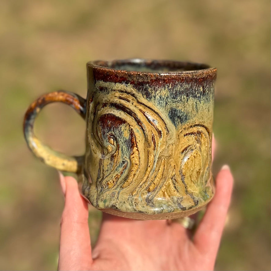 Van Gogh Swirl Mug