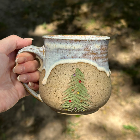 Christmas Mug - Multi-Colored Lights