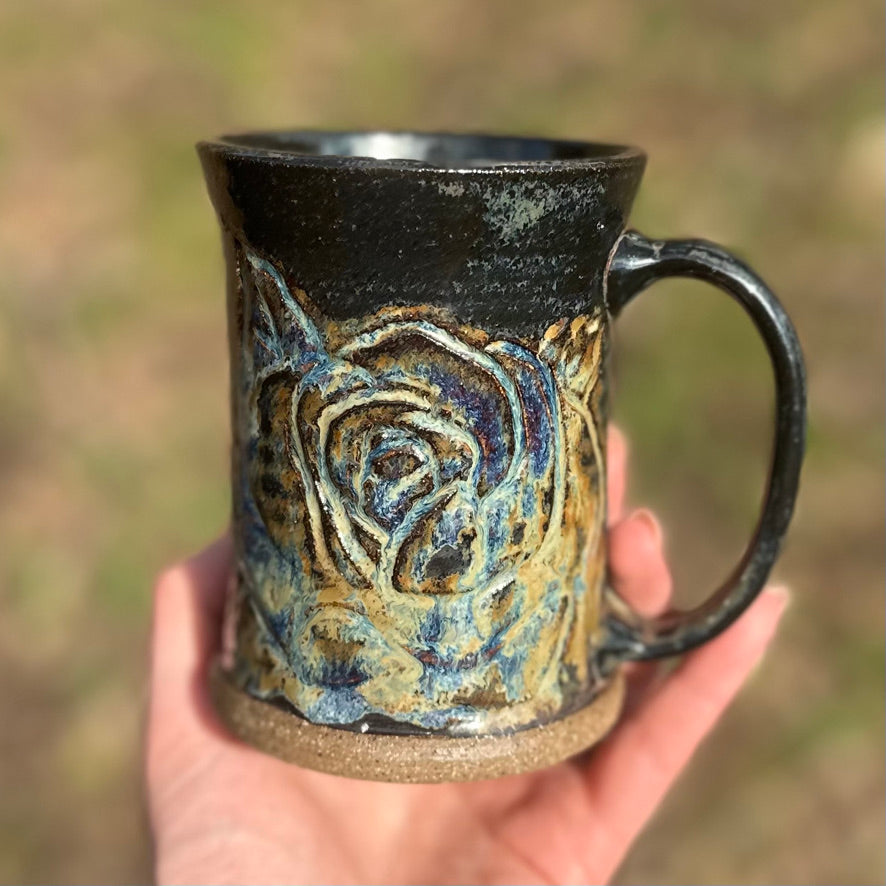 Black Roses Mug