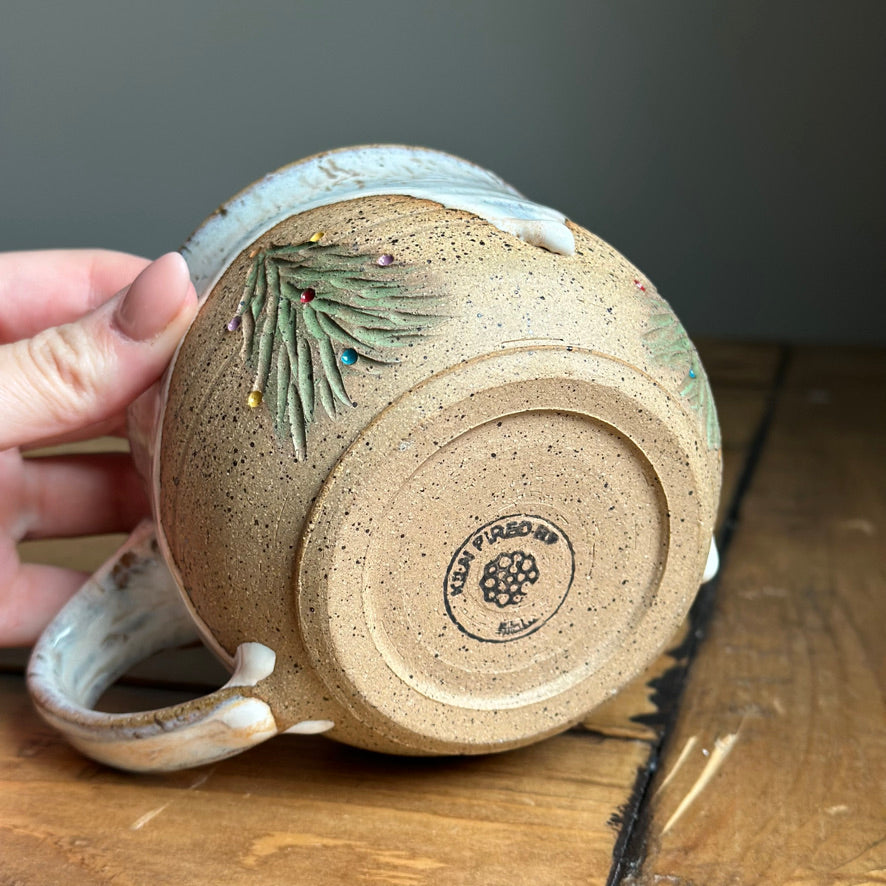 Christmas Mug - Multi-Colored Lights