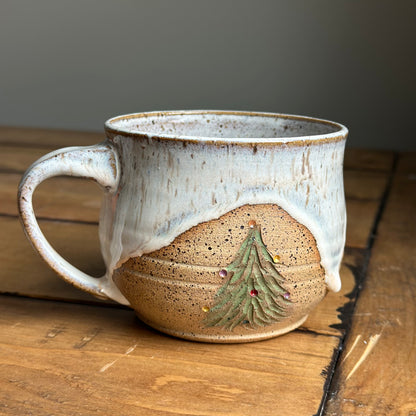 Christmas Mug - Multi-Colored Lights