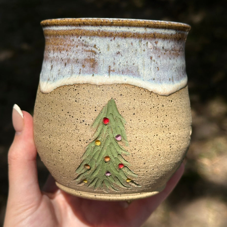 Christmas Mug - Multi-Colored Lights
