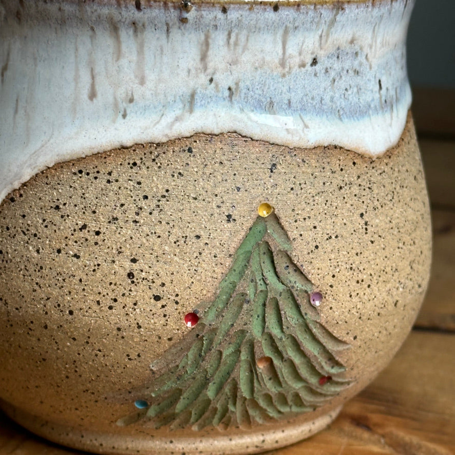 Christmas Mug - Multi-Colored Lights