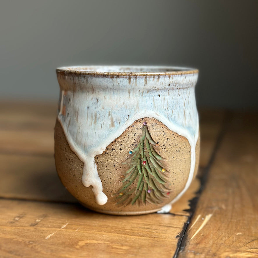 Christmas Mug - Multi-Colored Lights