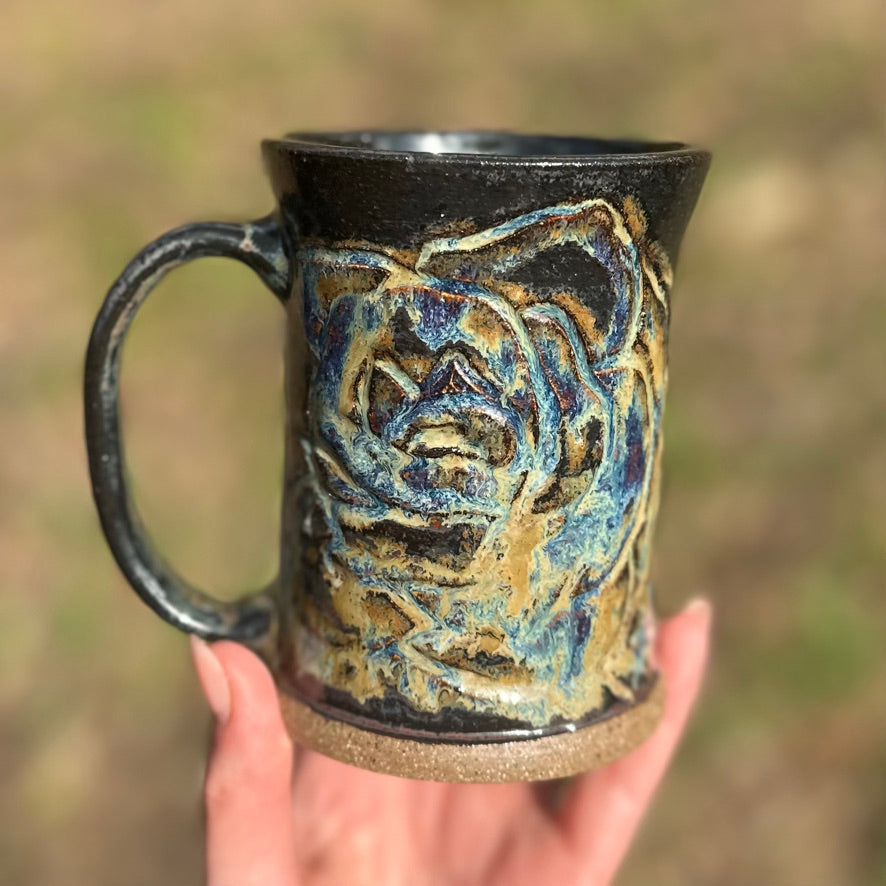 Black Roses Mug