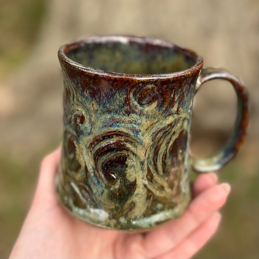 SECONDS - Van Gogh Swirls Mug