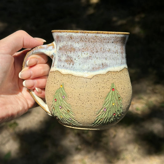 Christmas Mug - Multi-Colored Lights